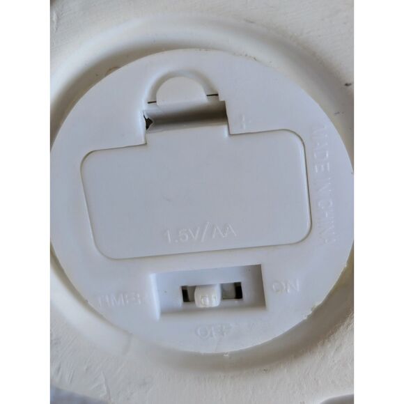 Set of 4 Ceramic Light-Up Style Mini Christmas Trees Multicolor Bulbs - Picture 2 of 7